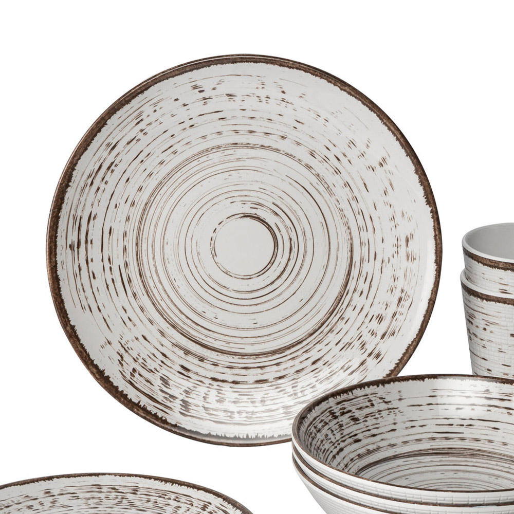 Tableware set - Brunner Melamine Dinnerware Set Lunch Box Kassandra 16pcs