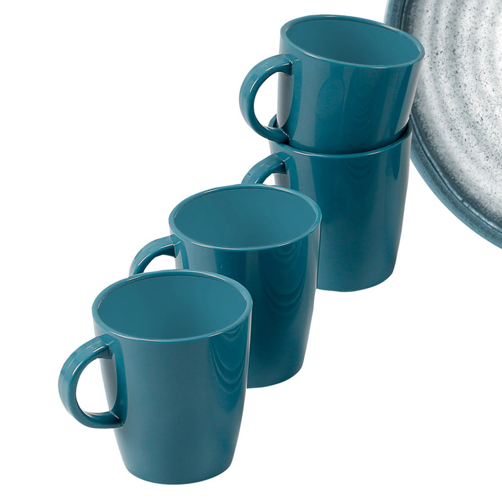 Tableware set - Brunner Melamine Dinnerware Set Lunch Box Tuscany 16pcs