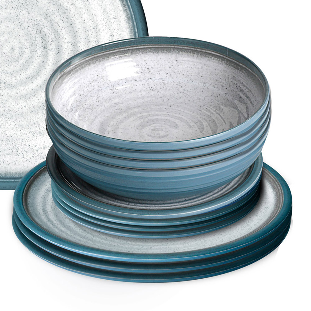 Tableware set - Brunner Melamine Dinnerware Set Lunch Box Tuscany 16pcs