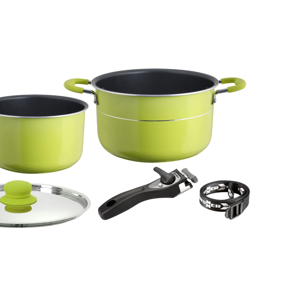 Pots and Pans - Brunner Juniper Ng 7 + 1 Cookware Set Ø 20cm