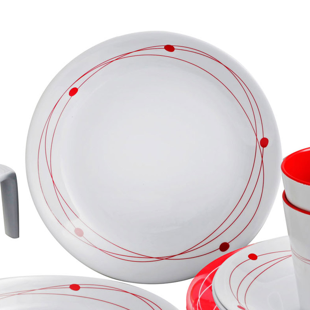 Tableware set - Brunner Cosmic Melamine Crockery Set 16 Pieces