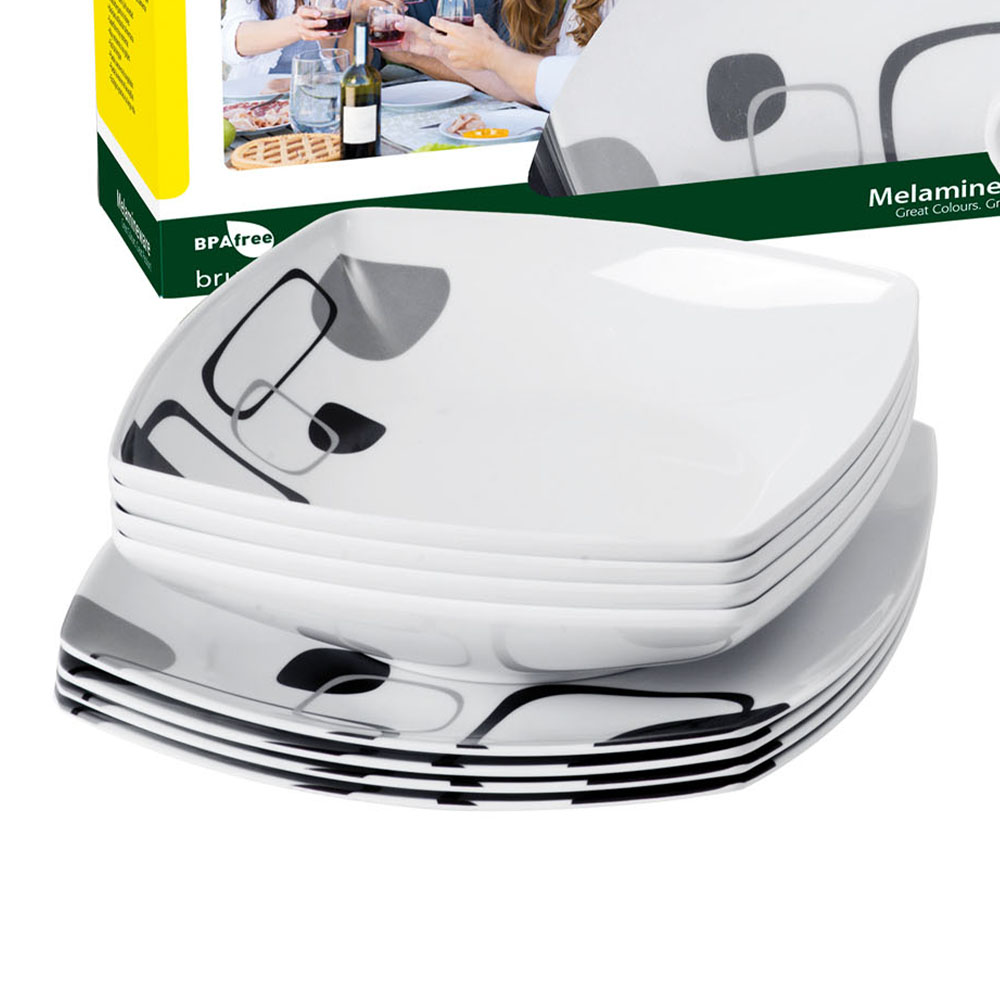 Tableware set - Brunner Set Stoviglie In Melamina Enigma 16pz