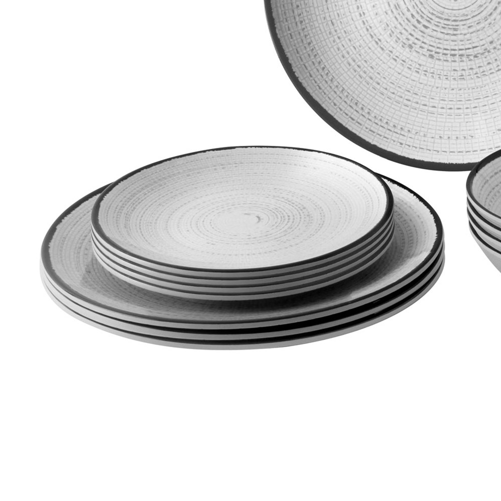 Tableware set - Brunner Lunch Box Tivoli Melamine Dinnerware Set 16pcs