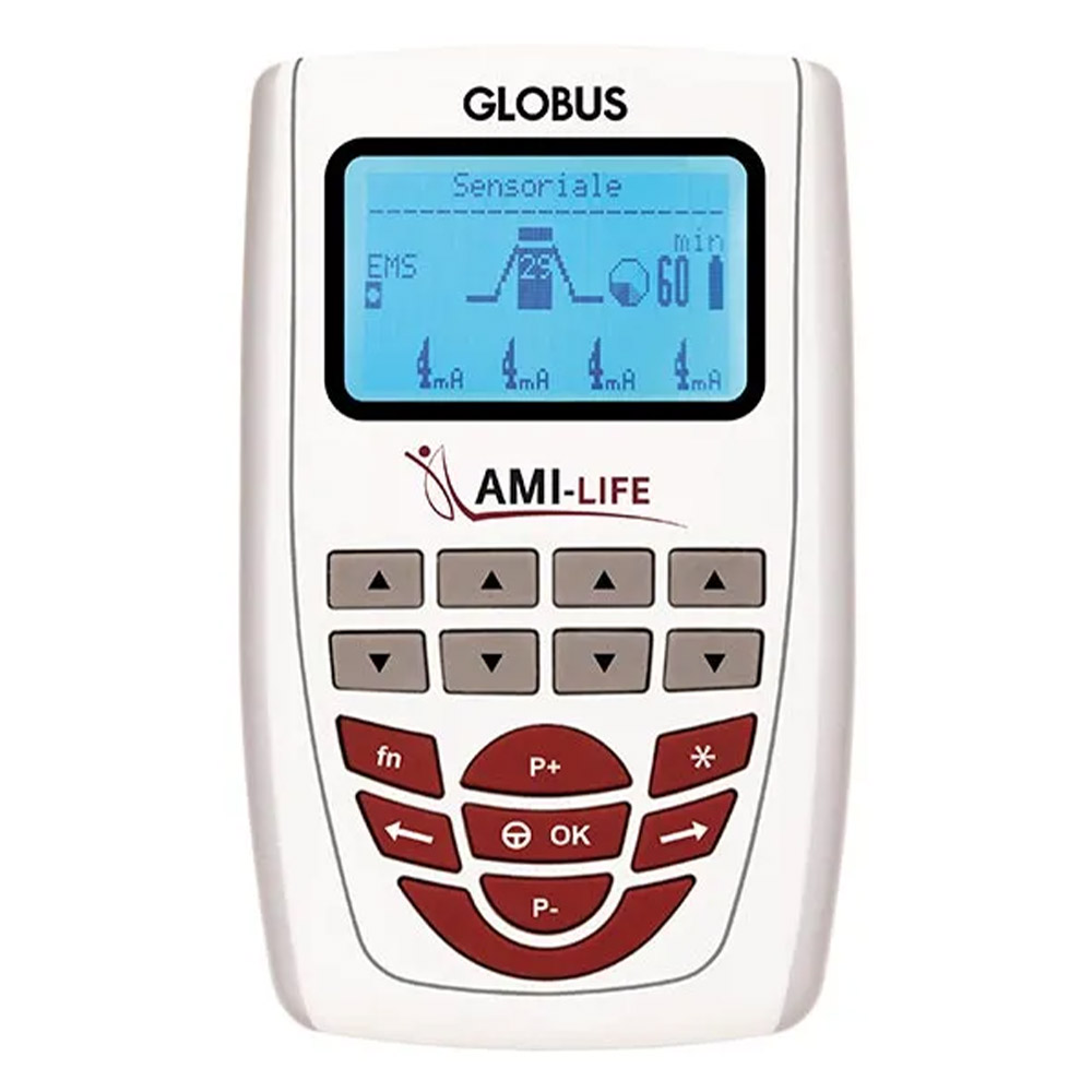 Electrostimulators - Globus Professional Neuromuscular Electrostimulator Ami Life 4 Channels