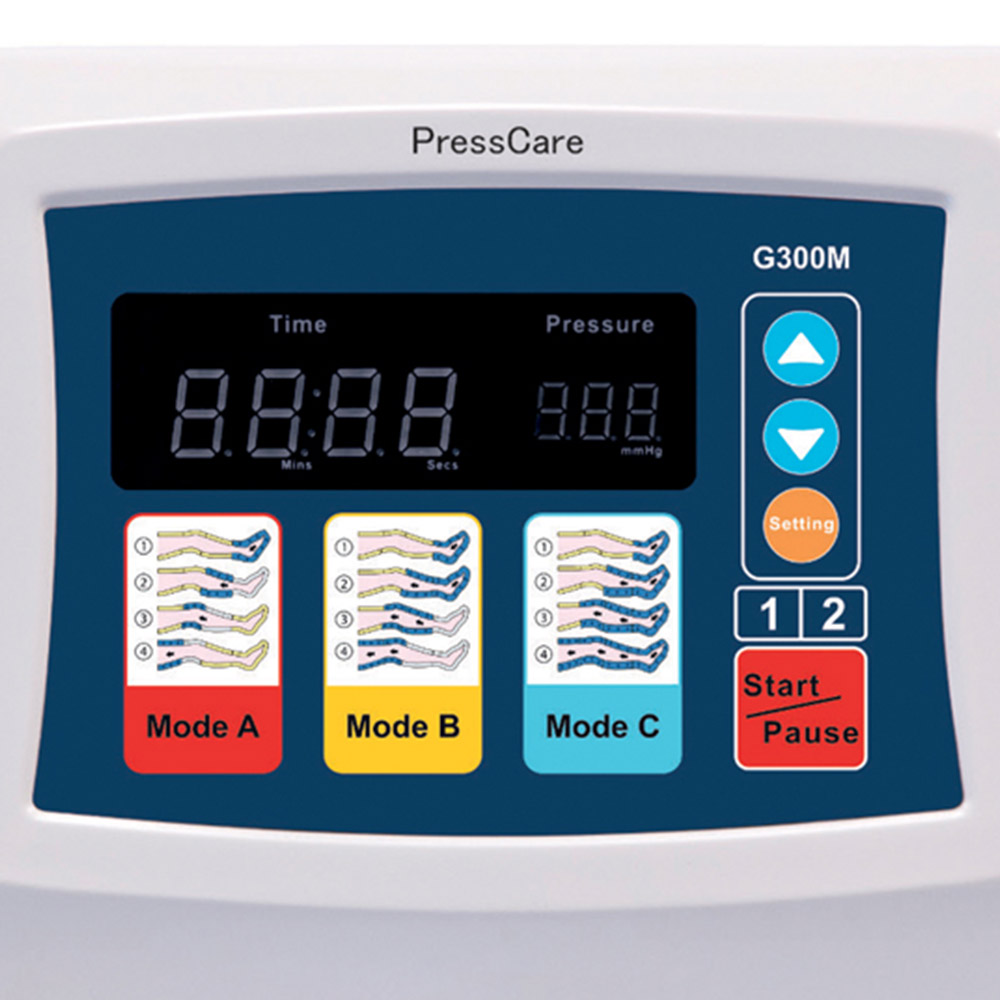 Pressotherapy - Globus Professional Pressotherapy Device Presscare G300m-1b + 1 Bracelet