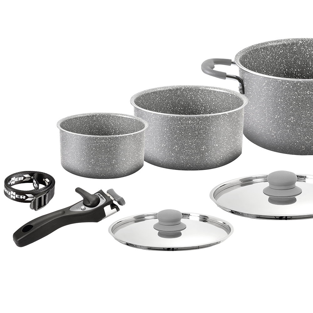 Pots and Pans - Brunner Gourmet Rock Ng 9 + 1 Ø 22cm