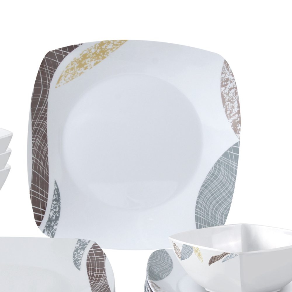 Tableware set - Brunner Midday Khadì Melamine Dinnerware Set 12pcs