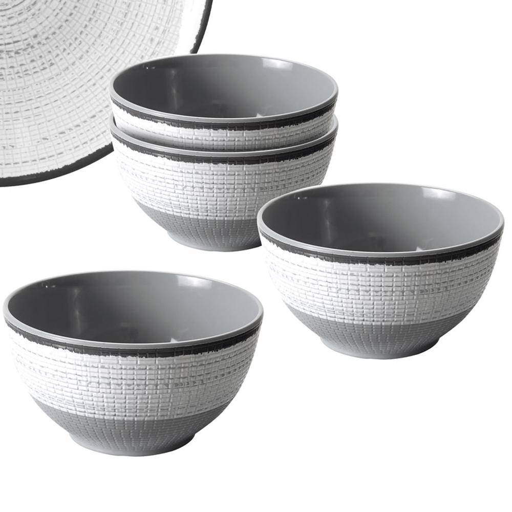 Tableware set - Brunner Midday Tivoli 12-piece Melamine Dinnerware Set