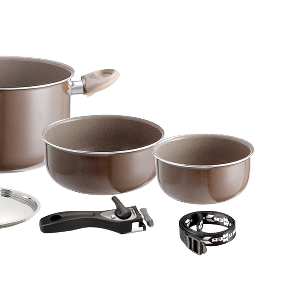 Pots and Pans - Brunner Popote Chocolate 7 + 1 Ø 20cm