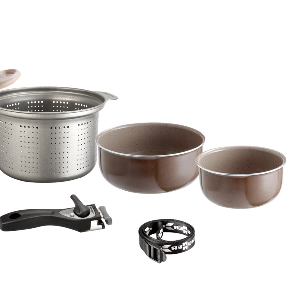 Pots and Pans - Brunner Popote Chocolate 9 + 1 Ø 22cm