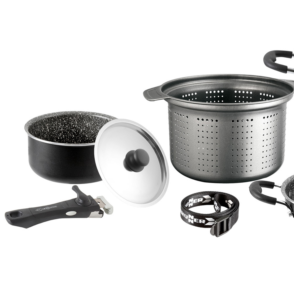 Pots et casseroles - Brunner Popote Pirate 7 + 1 Ø 22cm