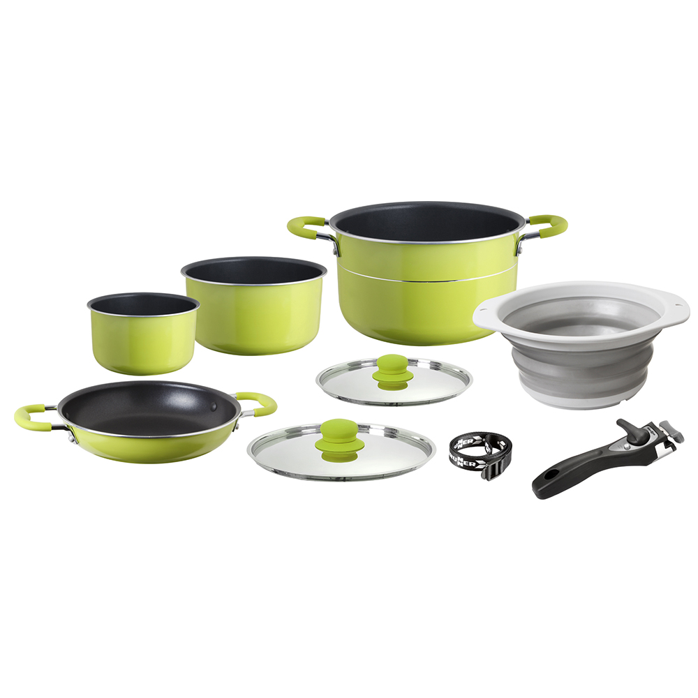 Pots and Pans - Brunner Juniper Ng 8 + 1 Cookware Set Ø 24cm