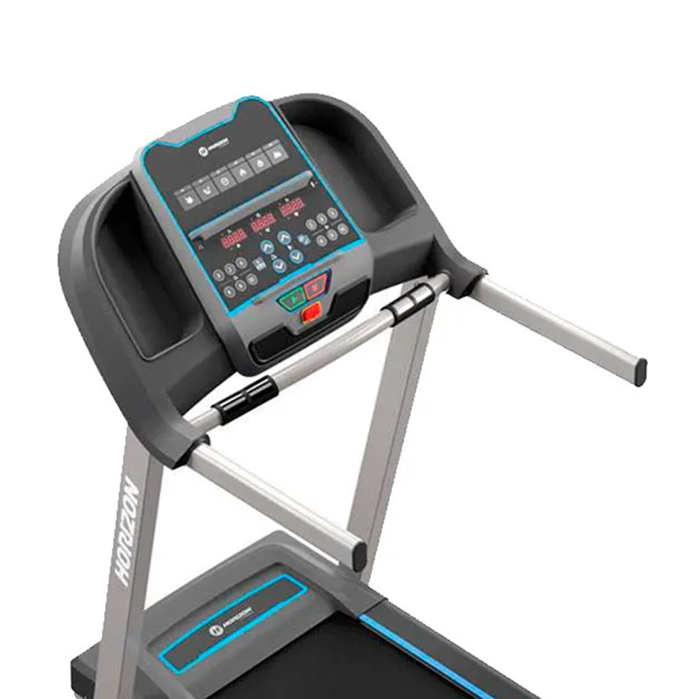 Tapis Roulant - Horizon Fitness Electric Treadmill Tr 5.0 Space Saving Foldable