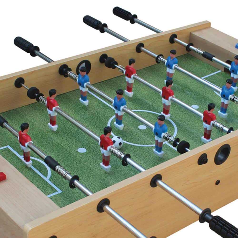 Indoor football table - Garlando 2 In 1 Multigame Table, Table Football, Foosball And Hockey With Retractable Rods