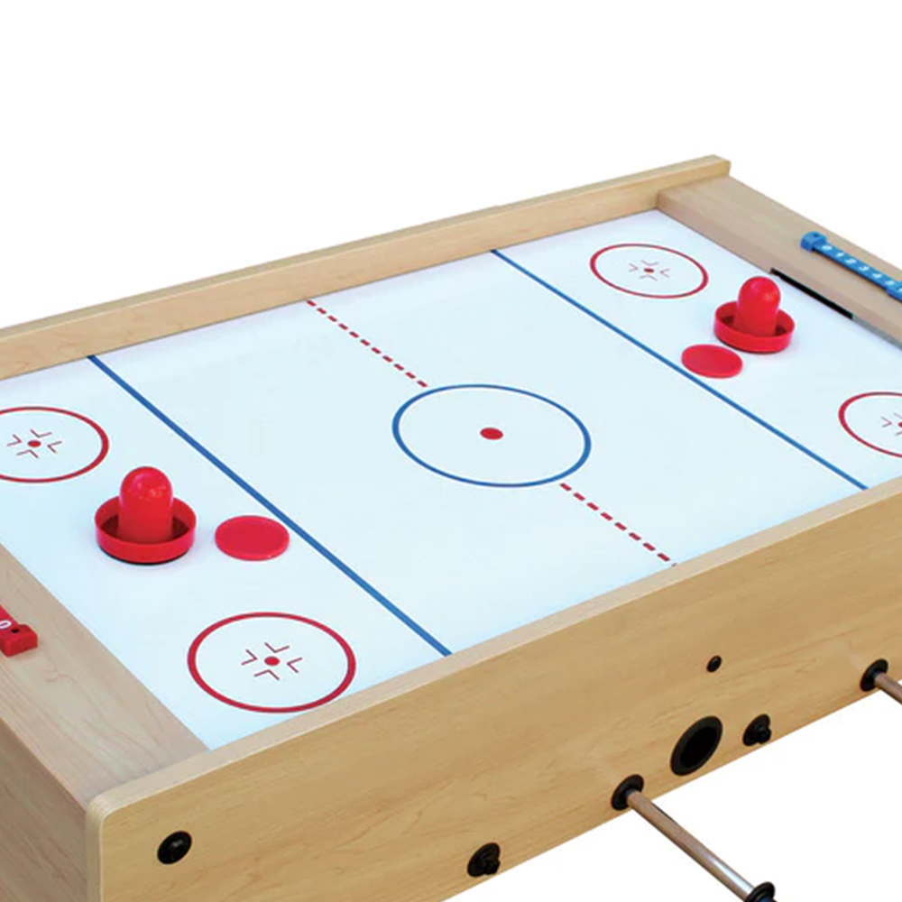Indoor football table - Garlando 2 In 1 Multigame Table, Table Football, Foosball And Hockey With Retractable Rods