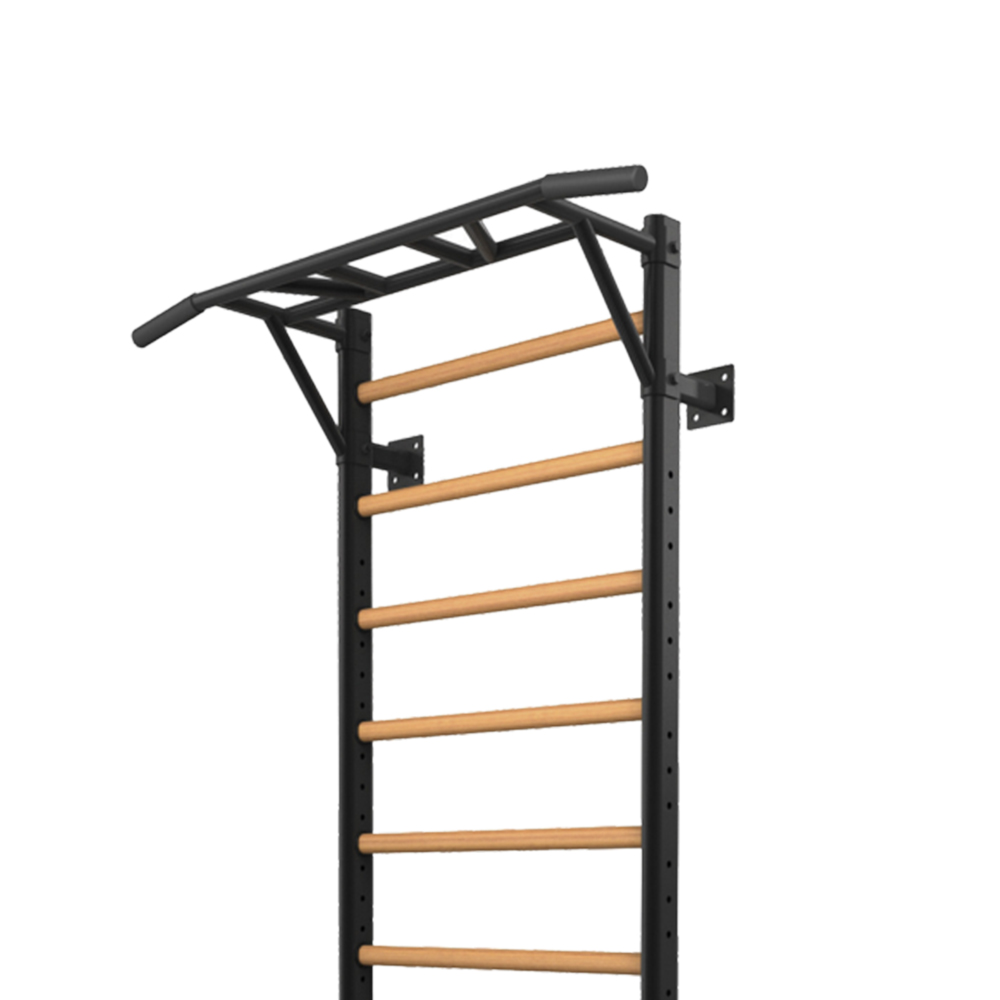 Functional Training - Toorx Multifunctional Wall With Pull Up Bar And Pegs In Solid Beech