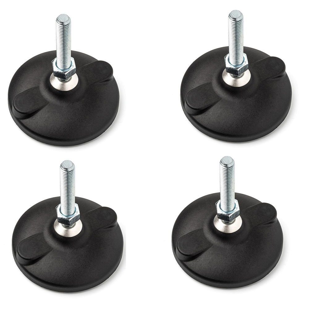 Football table spare parts - Fas 4-piece Reinforced Adjustable Foot Kit For Table Football