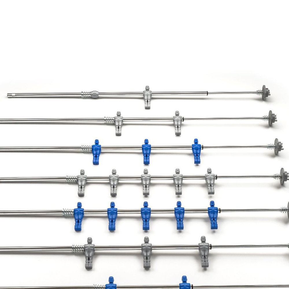 Football table spare parts - Fas Complete Set Of Telescopic Rods For External Football Tables 