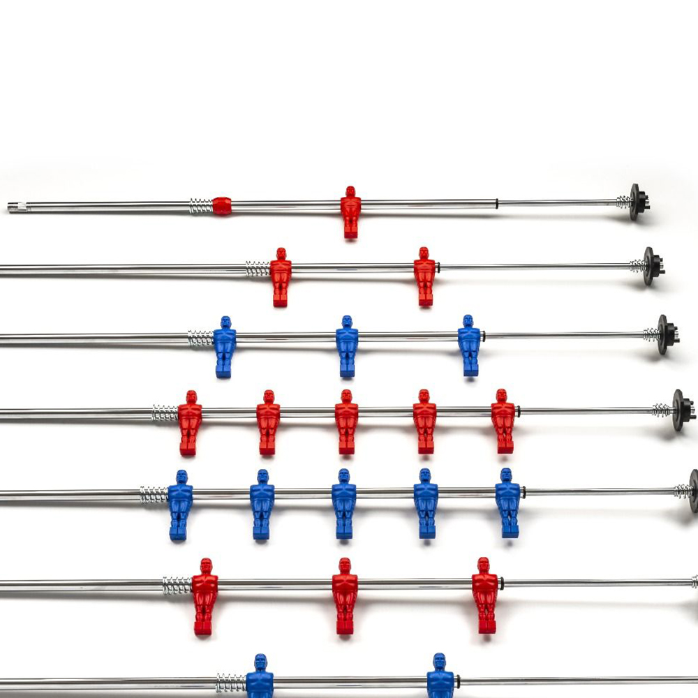 Pièces Détachées Baby Foot - Fas Jeu Complet De Barres Télescopiques F65 Pour Baby-foot D'intérieur 