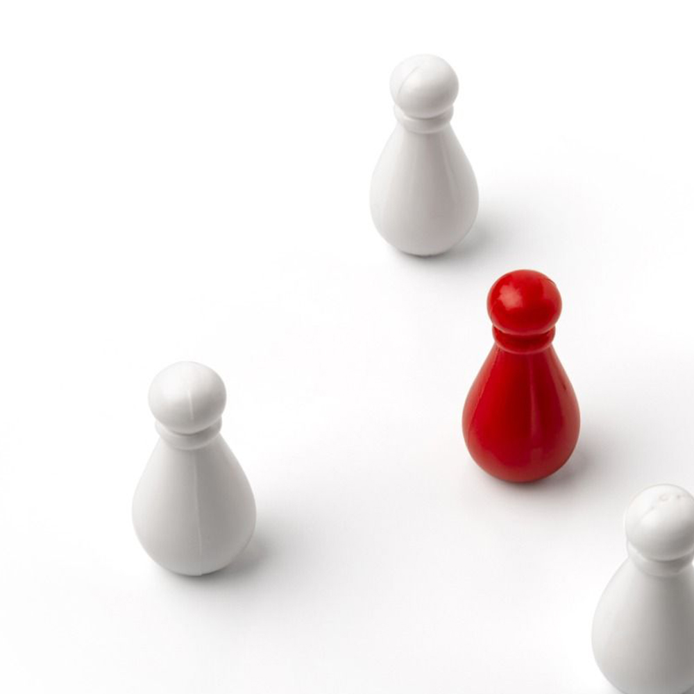 Billiard spare parts - Fas Set Of Printed Plastic Skittles Height 18mm