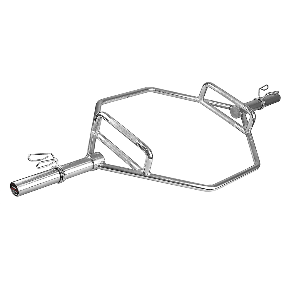 Barbells - Diamond Olympic Barbell Hexagonal Shrug Bar 200kg