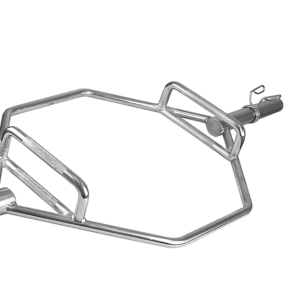 Barbells - Diamond Olympic Barbell Hexagonal Shrug Bar 200kg