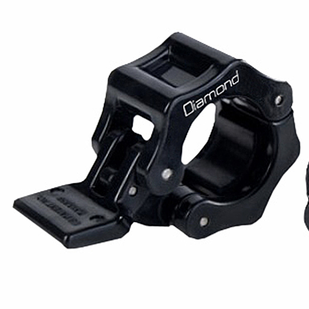 Gym accessories - Diamond Pair Of Weight Stops With Collar In Abs Diameter 30 Mm