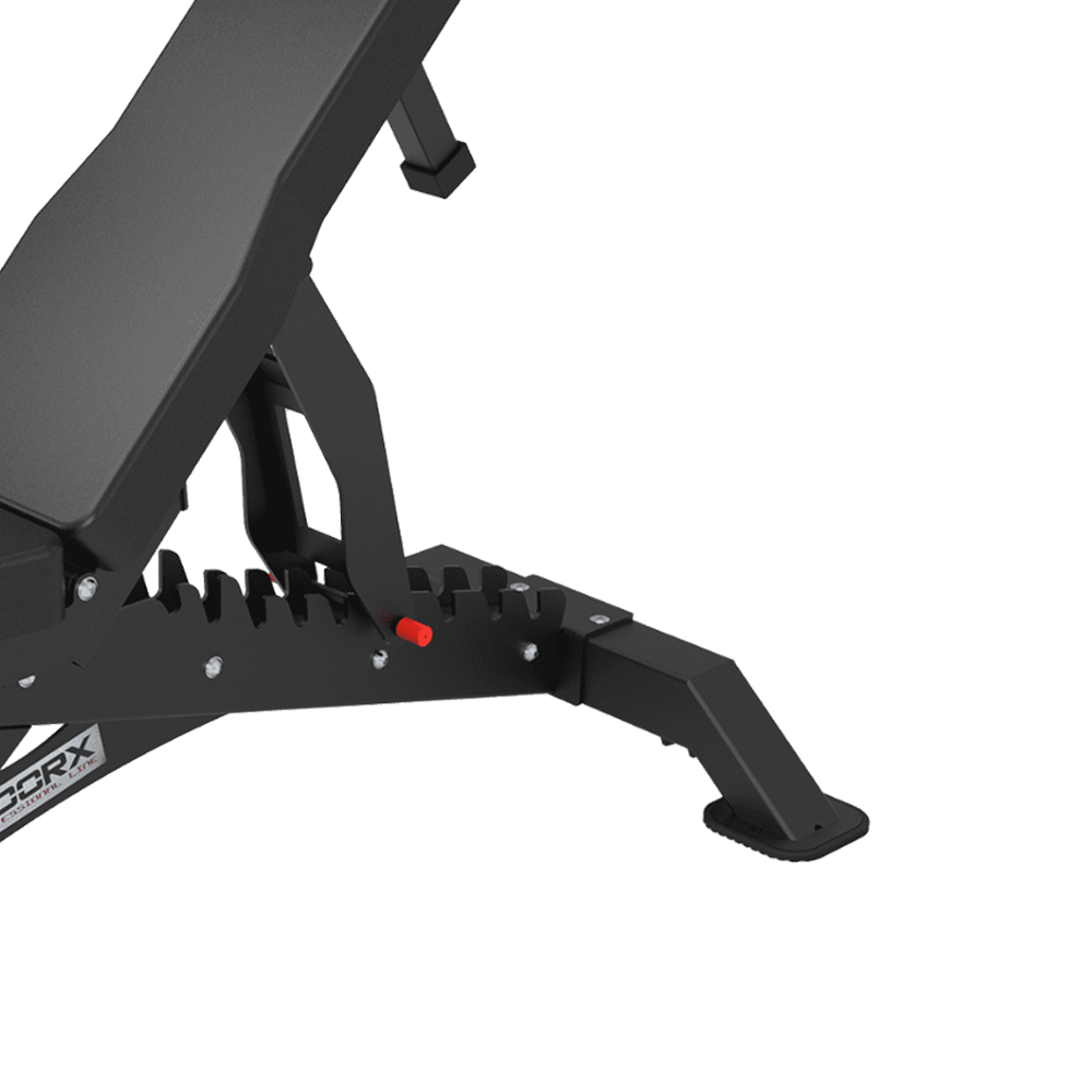 Gymnastic Benches - Toorx Professional Flat And Tilting Bench Wbx-900