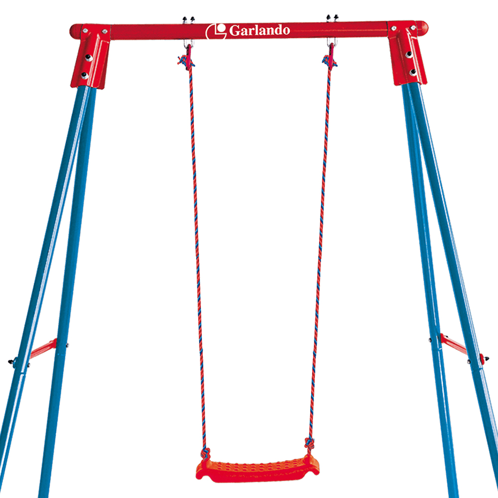 Swings - Garlando Candy 1 Garden Swing For Children Boys One Seat