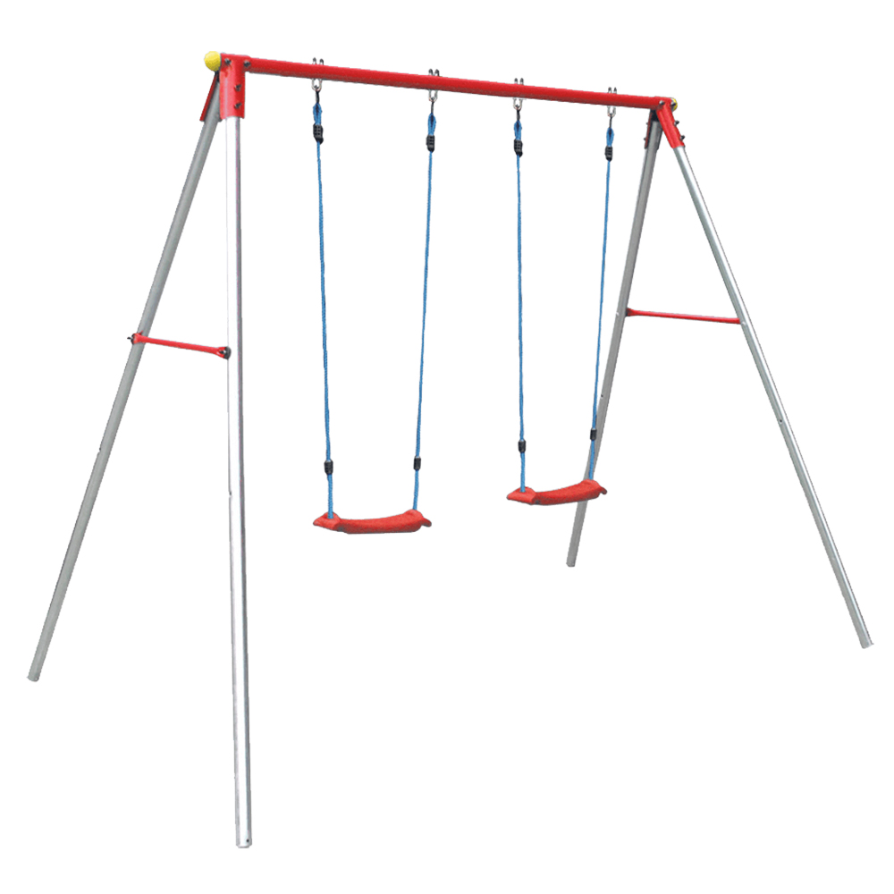 Swings - Garlando Candy 2 Plus Garden Swing For Children Boys 2 Seats