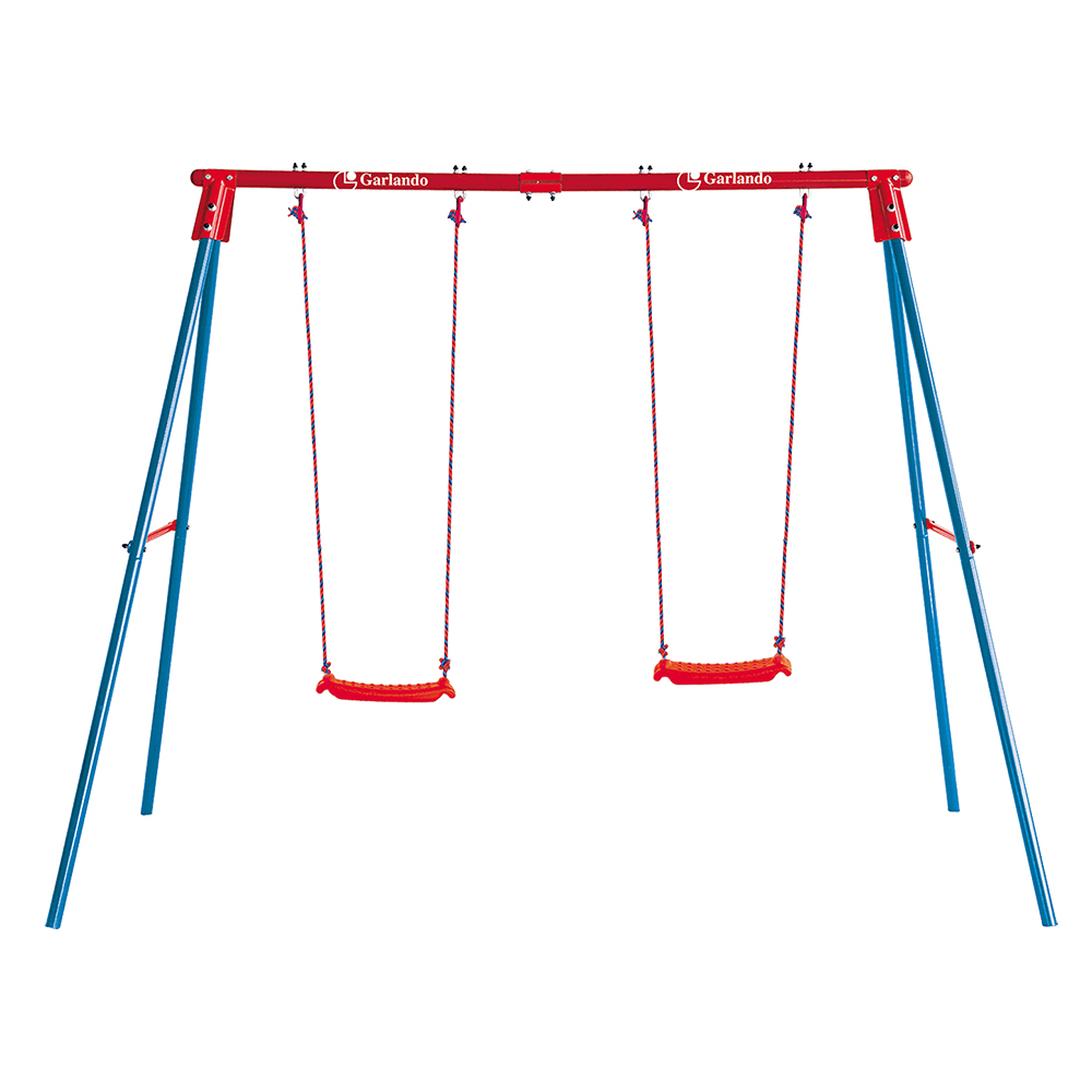 Swings - Garlando Candy 2 Garden Swing For Children Boys 2 Seats