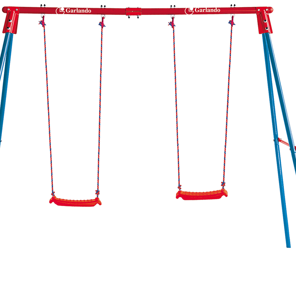Swings - Garlando Candy 2 Garden Swing For Children Boys 2 Seats