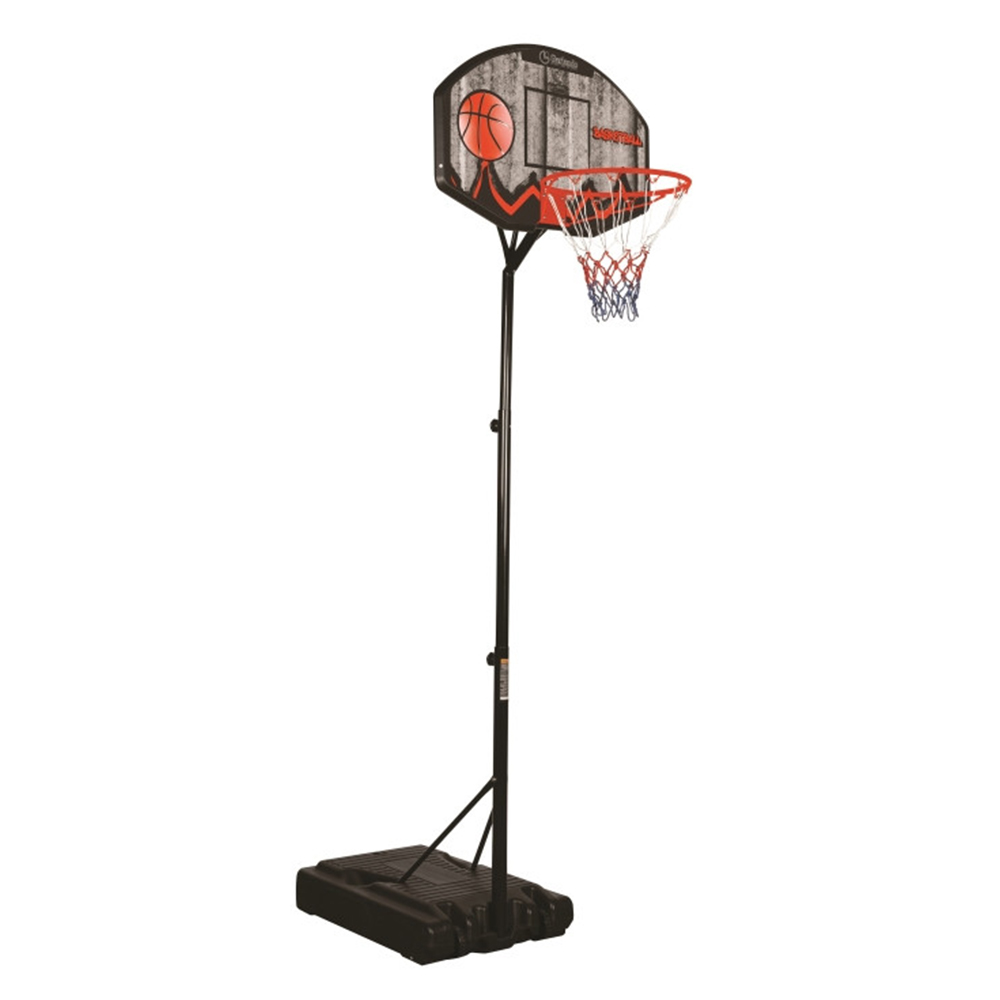 basketball - Garlando Memphis Basketball Basket With Column And Ballasted Base H 190-260 Cm