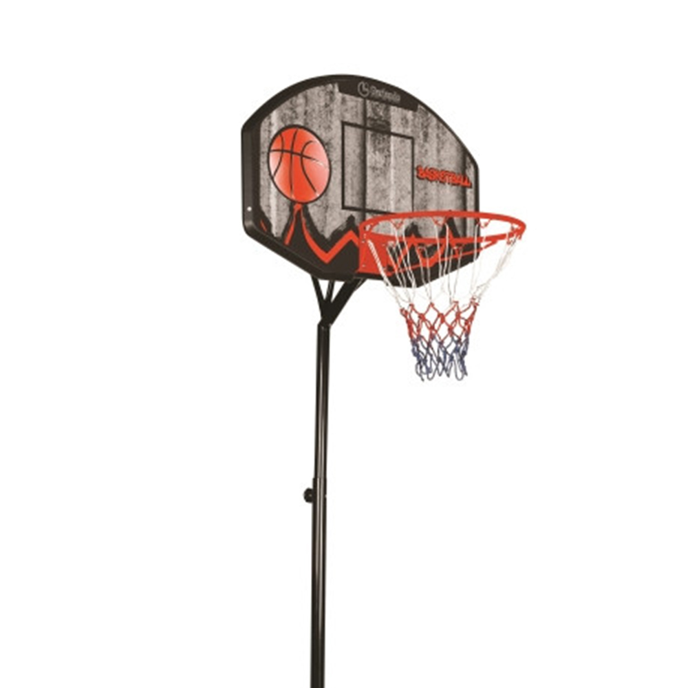 basketball - Garlando Memphis Basketball Basket With Column And Ballasted Base H 190-260 Cm