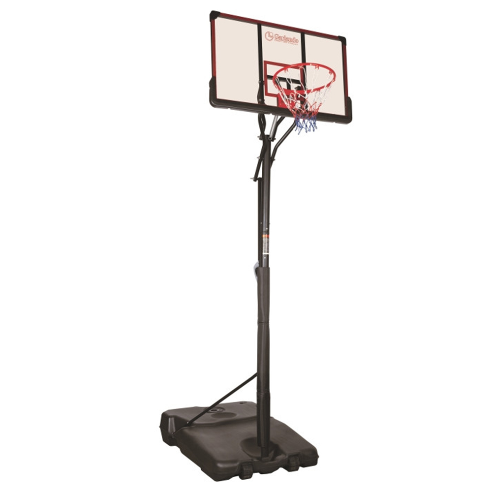 basketball - Garlando Basketball Basket Orlando With Column And Ballasted Base H 225-305cm