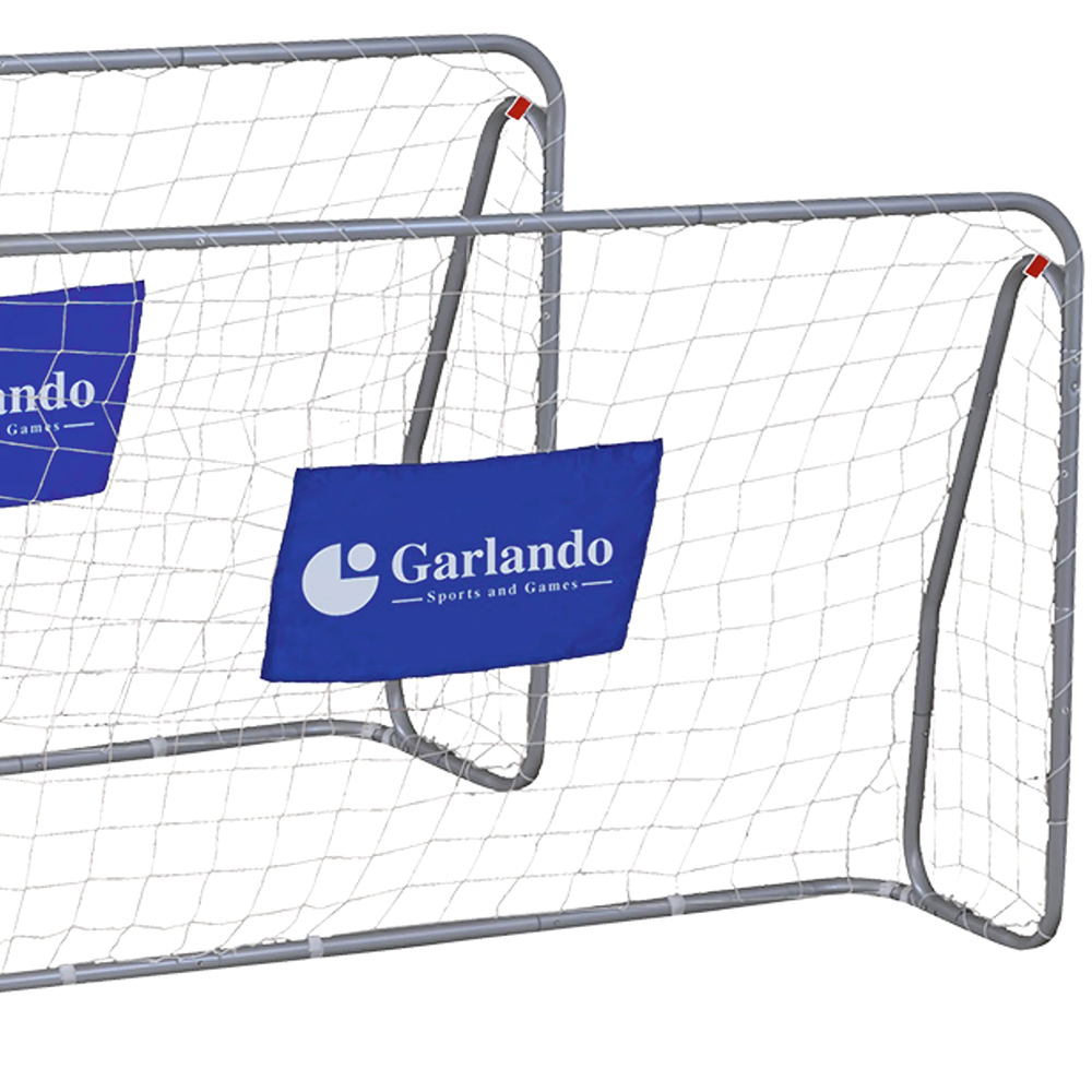 Football and soccer - Garlando Pair Of Kick & Rush Football Goals 215x152 Cm Set Of 2 Goals