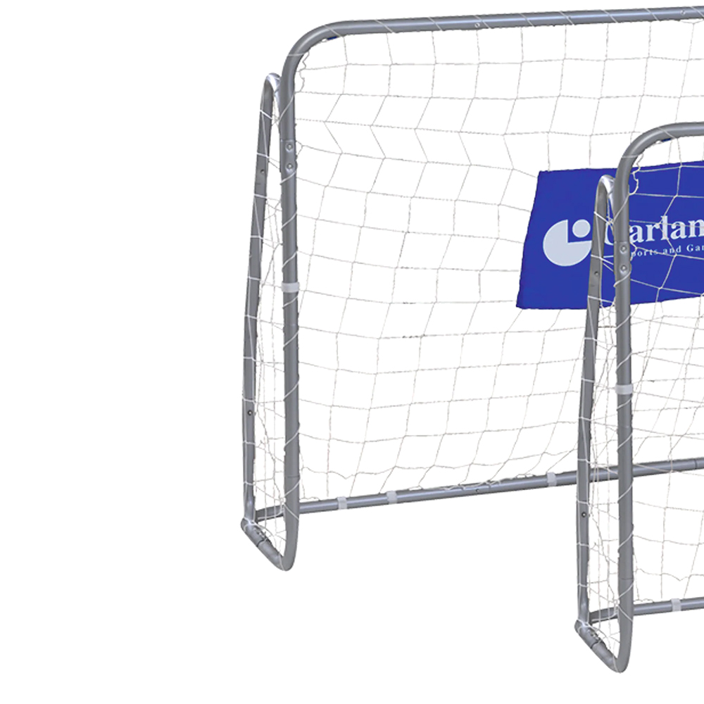 Football and soccer - Garlando Pair Of Kick & Rush Football Goals 215x152 Cm Set Of 2 Goals