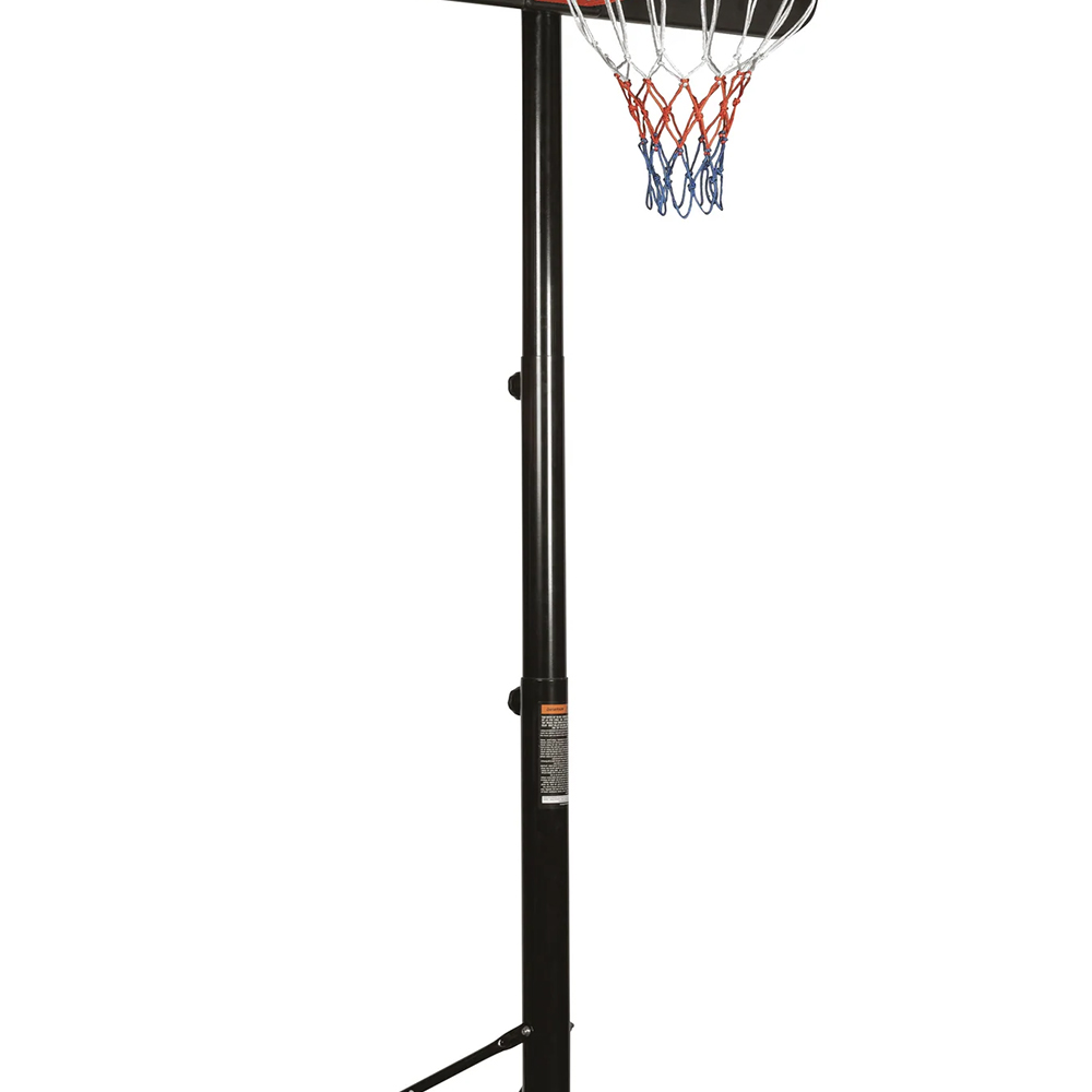 basketball - Garlando Cleveland Basketball Backboard With Column And Ballast Base H200-305cm