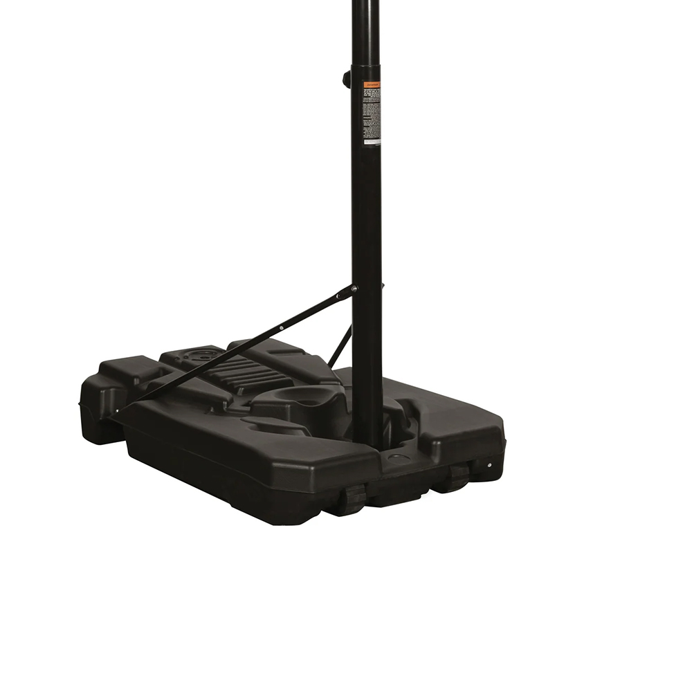 basketball - Garlando Cleveland Basketball Backboard With Column And Ballast Base H200-305cm