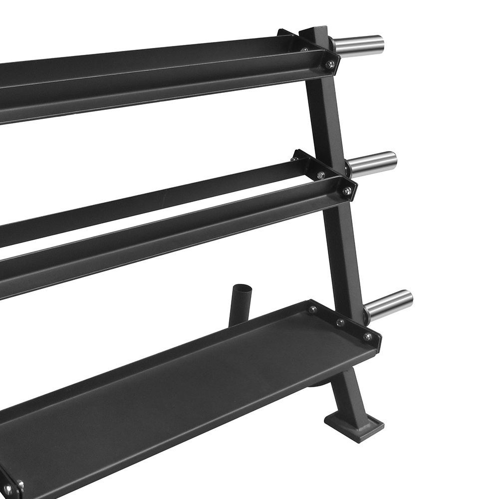 Weights Rack and Dumbbells - Diamond Multi Rack For Plates, Barbells, Dumbbells And Kettlebells 148x56x96cm
