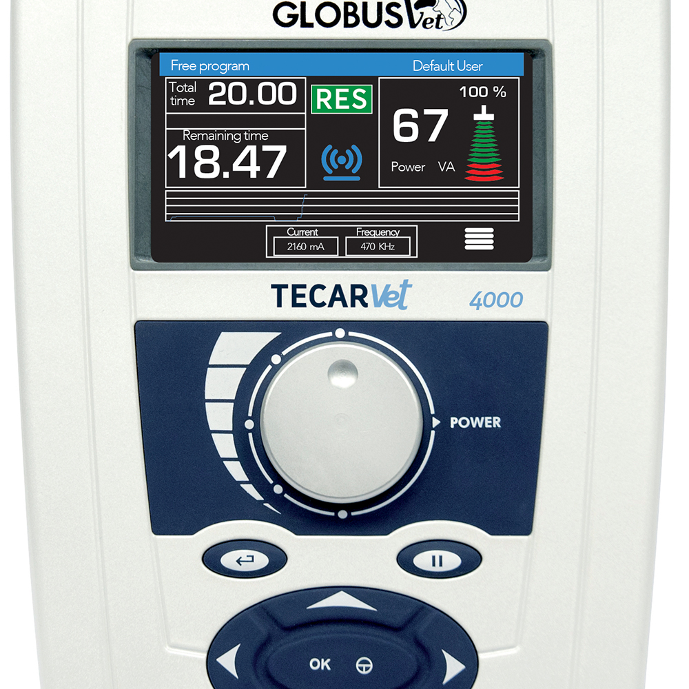Tecartherapy/Radiofrequency - Globus Professional Veterinary Tecartherapy Tecarvet 4000 Portable