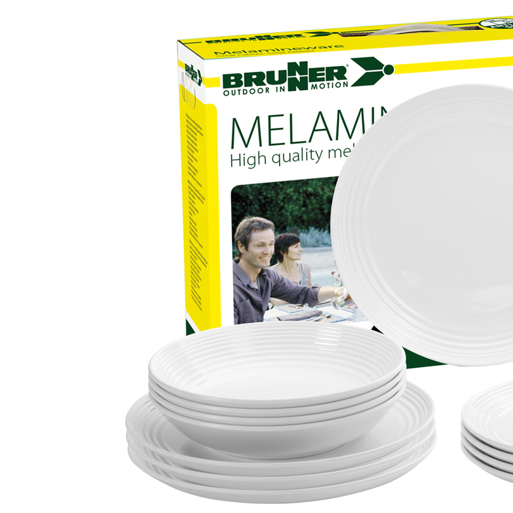 Tableware set - Brunner Melamine Tableware Set Spherica Set 16pcs