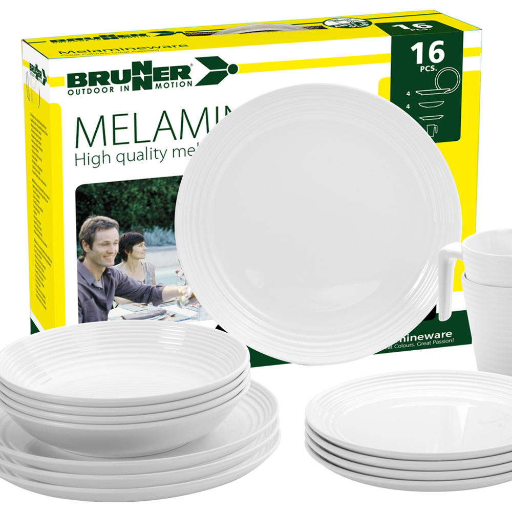 Tableware set - Brunner Melamine Tableware Set Spherica Set 16pcs