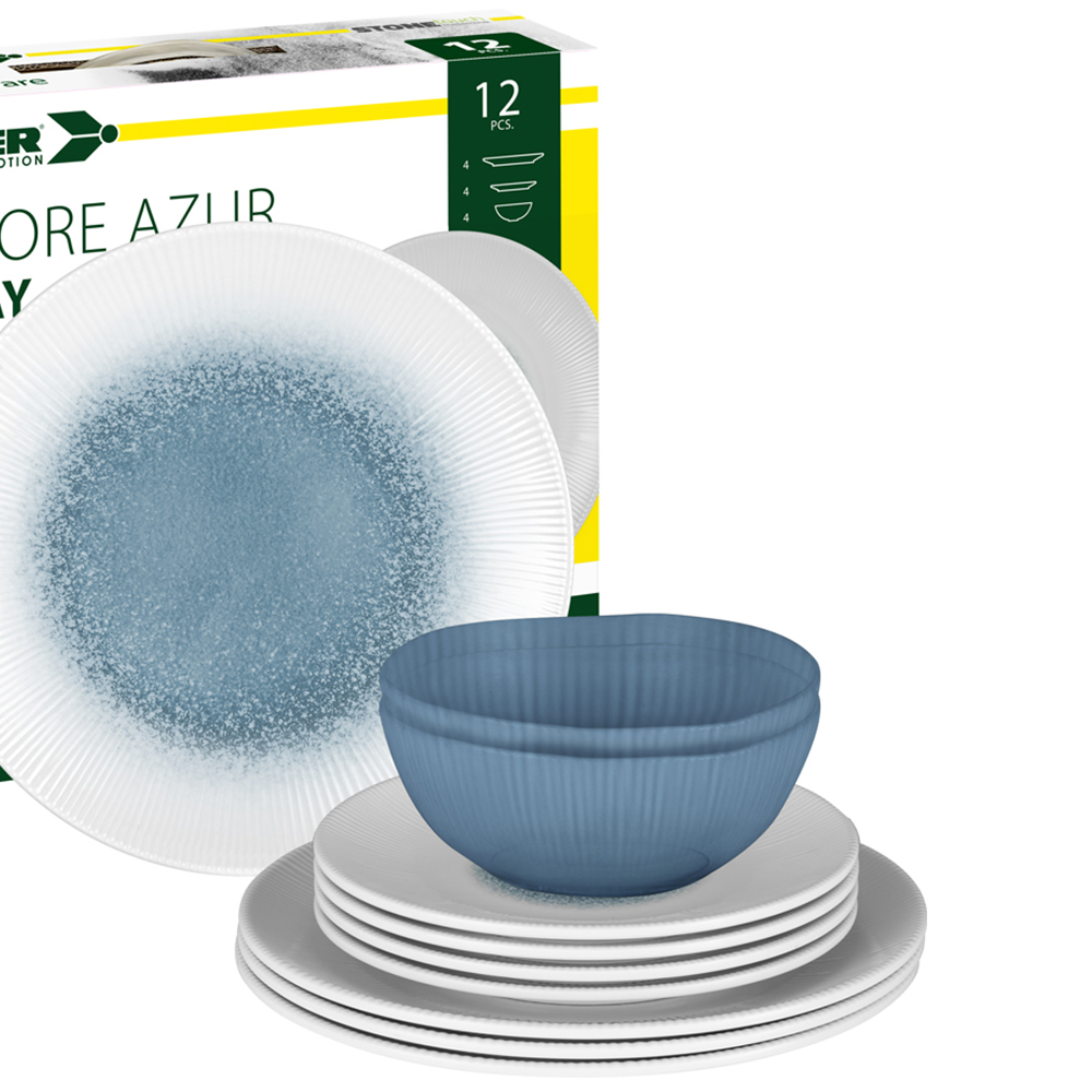 Tableware set - Brunner Midday Meteore Melamine Tableware Set 12pcs
