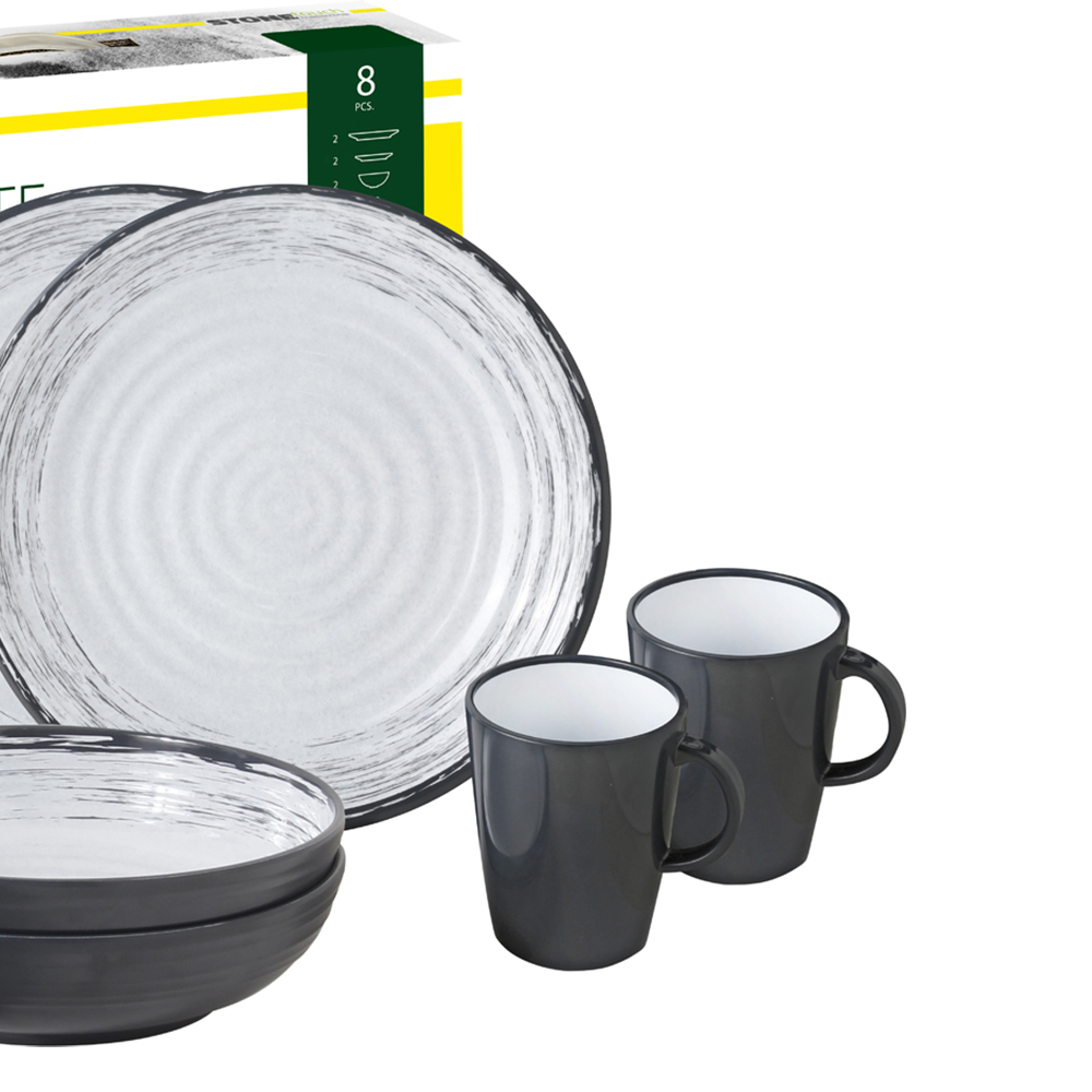 Tableware set - Brunner Melamine Tableware Set Tête-à-tête Granada 8pcs