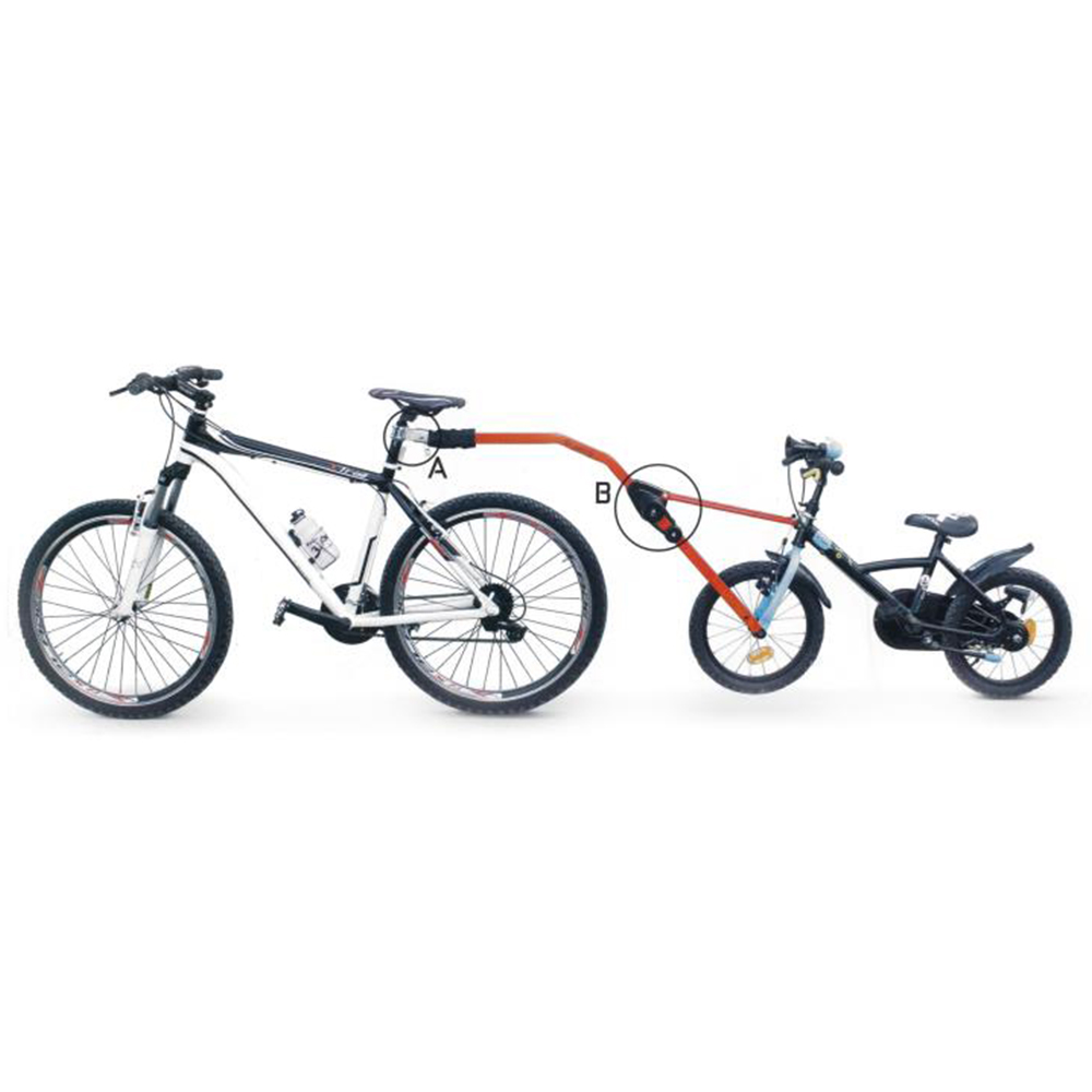 Bike Rack Accessories - Peruzzo Trail Angel Children's Bike Tow Bar