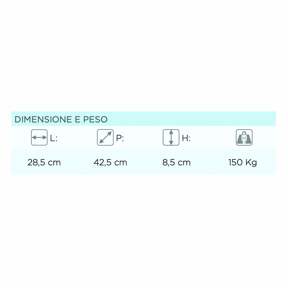 Scales - Kyara Weighing Scale Personal Use Classic White