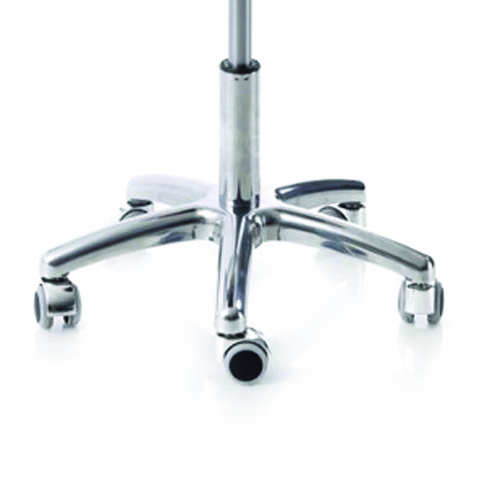 Sedie e Sgabelli Ambulatorio - Skema Sgabello Imbottito Base Alluminio Pistone 14cm Elevabile A Gas