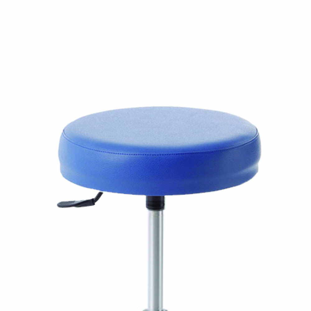 Chaises et tabourets de clinique - Skema Tabouret Rembourré Avec Base En Aluminium Et Piston à Gaz De 20 Cm