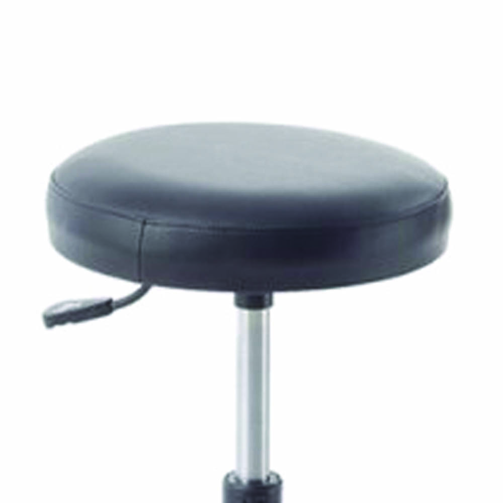 Clinic Chairs and Stools - Skema Stool With Padded Seat, Gas Liftable Plastic Base
